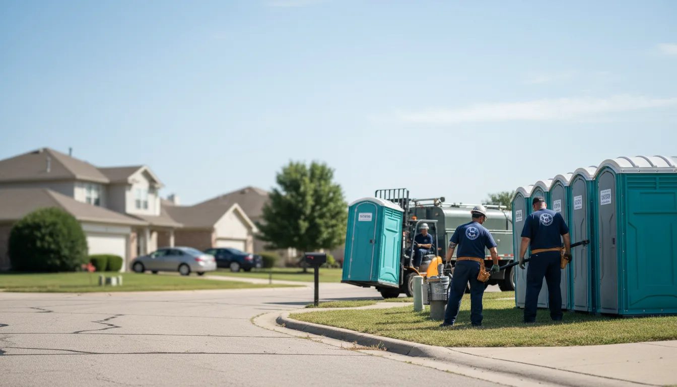 Porta Potty Rental in Denison, TX near me